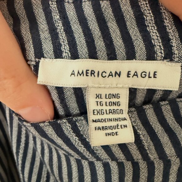 Striped Wrap Mini Skirt - Picture 3 of 5